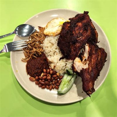  Nasi Lemak: หอมเครื่องเทศและเข้มข้นด้วยซอสพริก!